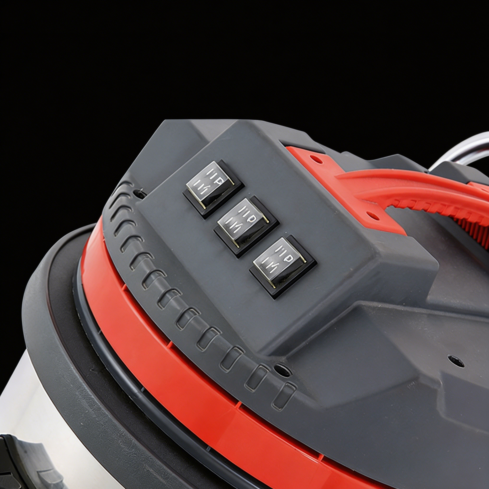 Orbit 80 Industrial Vacuum Cleaner top control panel