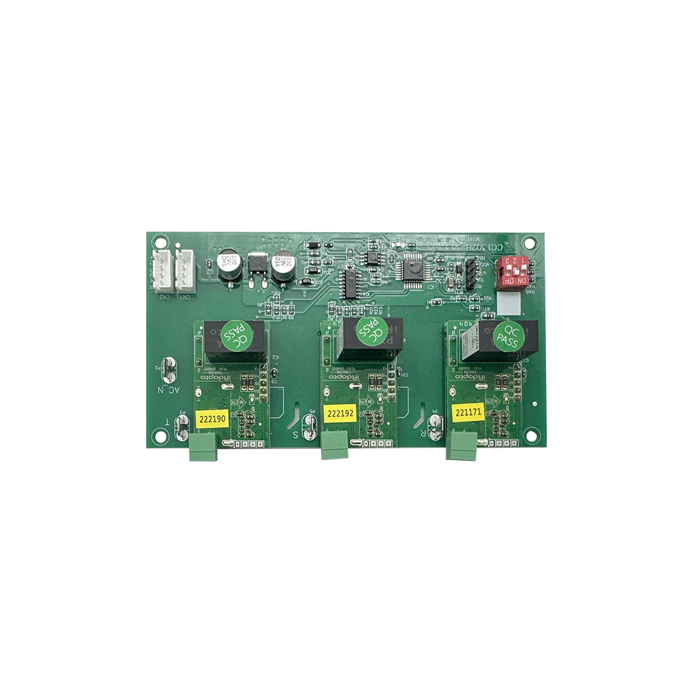 Three-phase power detection board