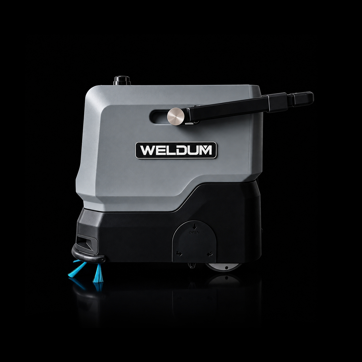 Smart Floor Cleaning Robot for Office Side Profile