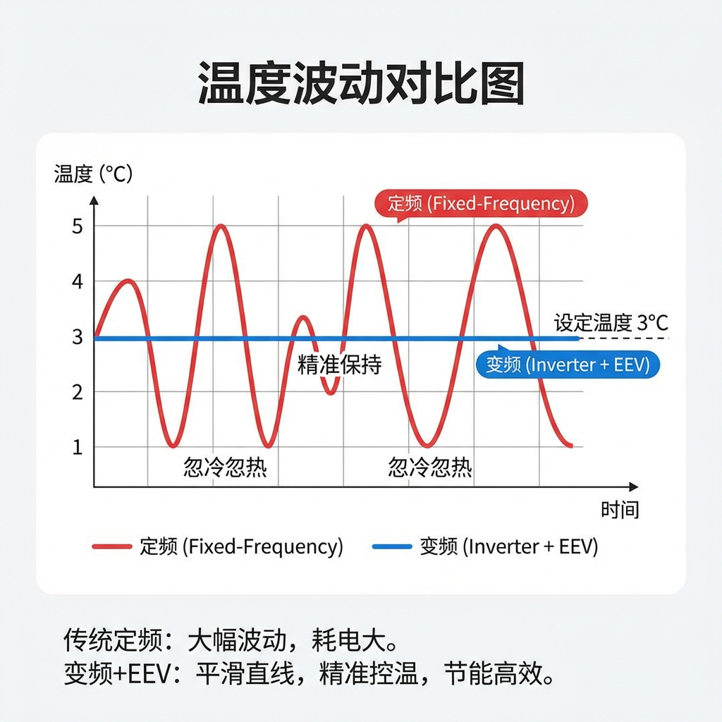 温度波动对比图