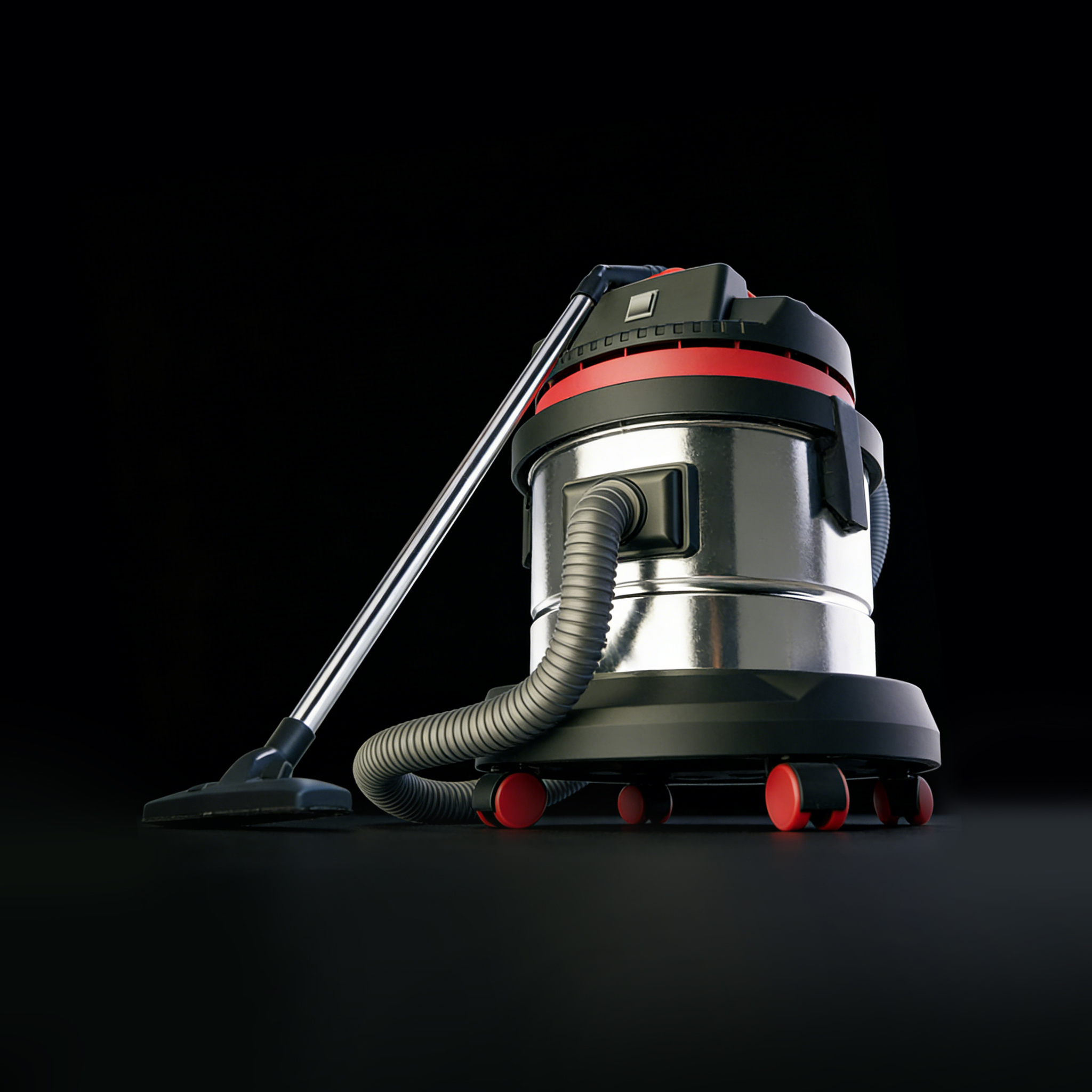 Orbit 15 Wet and Dry Vacuum Cleaner with standard hose and attachments