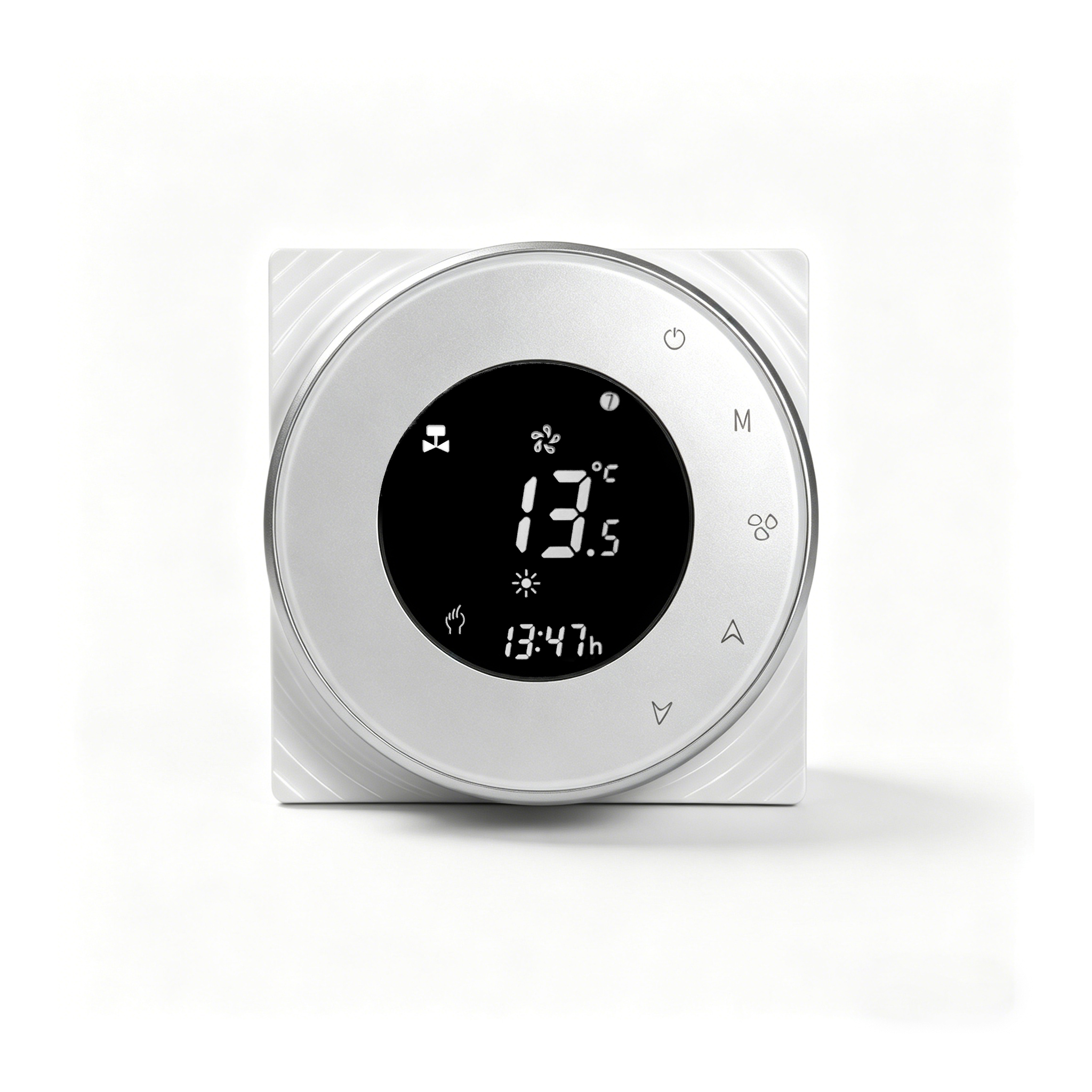 CCST3001 White Smart WiFi Thermostat for Heat Pump System