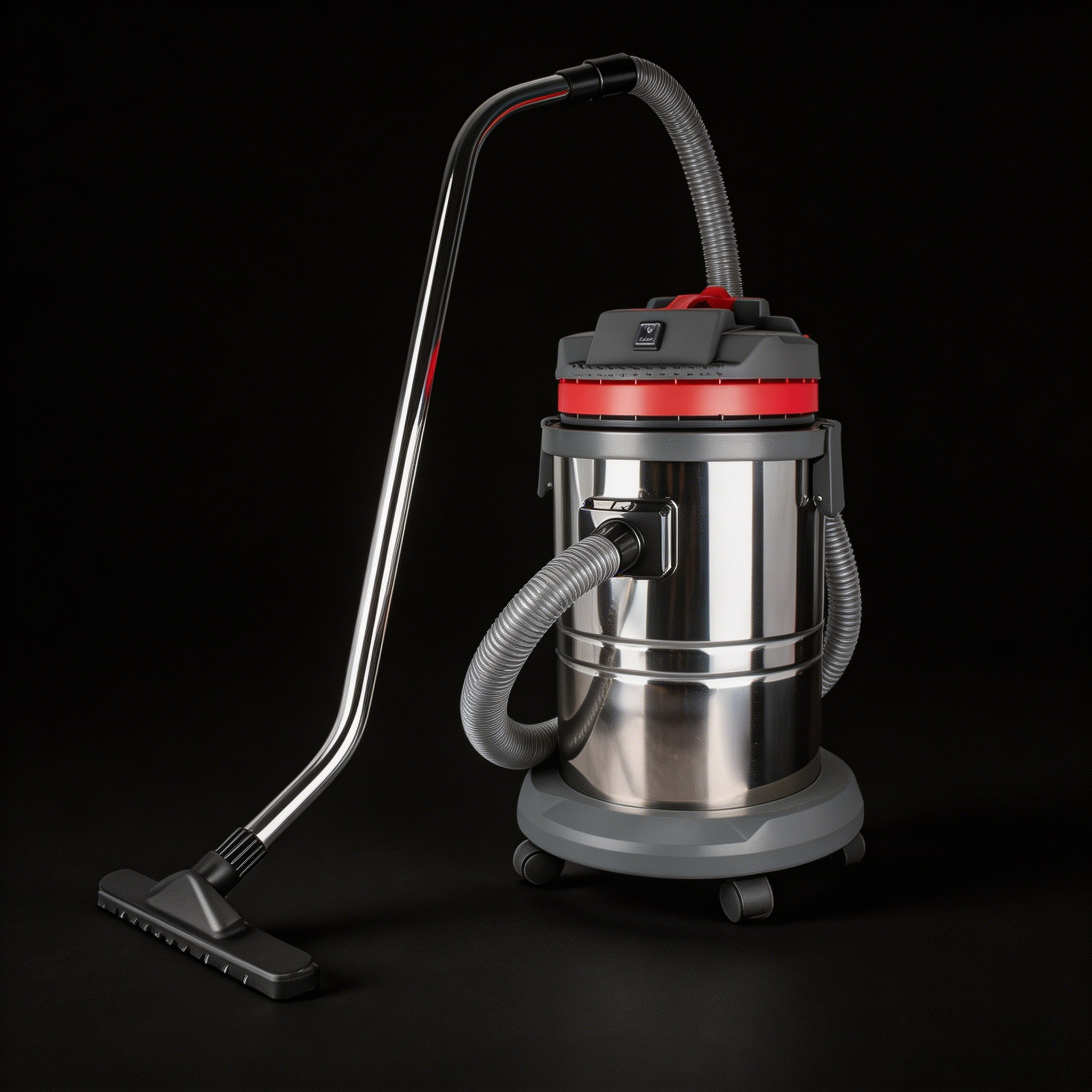 Orbit 30 30L high power vacuum with stainless steel wand and floor brush